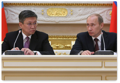 В.В.Путин и Премьер-министр Монголии С.Баяр сделали заявления для прессы по итогам своих переговоров