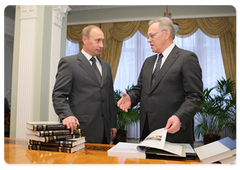 Vladimir Putin had a meeting with the President of the Russian Academy of Sciences, Yuri Osipov|2 march, 2009|15:00