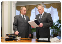 Vladimir Putin had a meeting with the President of the Russian Academy of Sciences, Yuri Osipov|2 march, 2009|15:00