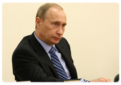 Prime Minister Vladimir Putin met with students from the Moscow Institute of Physics and Technology (MFTI) in the city of Dolgoprudny in the Moscow Region|3 march, 2009|13:00