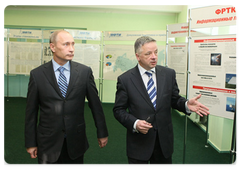 Vladimir Putin visited the Moscow Physics and Technology Institute in Dolgoprudny and saw an exhibition on its work|3 march, 2009|17:00