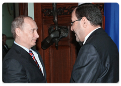 Prime Minister Vladimir Putin held the talks with Iraqi Prime Minister Nouri al-Maliki|10 april, 2009|13:37