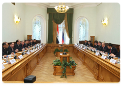 The one-on-one meeting between Prime Minister Vladimir Putin and Prime Minister Nouri al-Maliki was followed by extended Russian-Iraqi talks|10 april, 2009|15:29