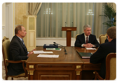 Prime Minister Vladimir Putin at a meeting of the Government Presidium|13 april, 2009|11:00