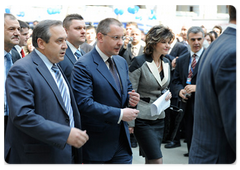 Prime Minister of Bulgaria Sergei Stanishev at the opening ceremony of the Bulgarian National Exhibition in Moscow|27 april, 2009|12:00