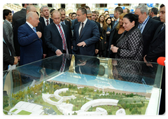 Prime Minister Vladimir Putin speaking at the opening ceremony of Bulgarian National Exhibition in Moscow|27 april, 2009|12:00