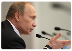 Председатель Правительства Российской Федерации В.В.Путин выступил в Государственной Думе с отчетом Правительства Российской Федерации о результатах его деятельности за 2008 год|6 апреля, 2009|13:37