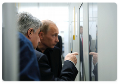 Prime Minister Vladimir Putin visiting the Yury Gagarin Komsomolsk-on-Amur Aircraft Production Association (KNAAPO)|11 may, 2009|12:16