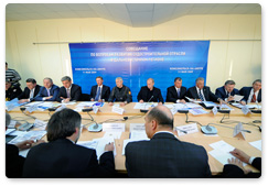 Prime Minister Vladimir Putin chaired a meeting on the development of the shipbuilding industry in the Russian Far East