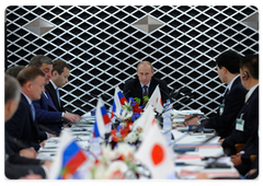 Russian Prime Minister Vladimir Putin attended a conference of Russian and Japanese governors|12 may, 2009|06:00