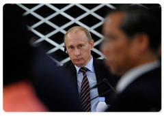 Russian Prime Minister Vladimir Putin attended a conference of Russian and Japanese governors|12 may, 2009|12:16