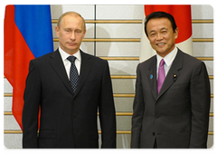Russian Prime Minister Vladimir Putin taking part in Russian-Japanese talks|12 may, 2009|12:00