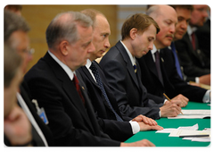 Russian Prime Minister Vladimir Putin taking part in Russian-Japanese talks|12 may, 2009|12:00