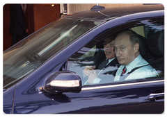 В.В.Путин провел в Сочи переговоры с Председателем Совета Министров Италии С.Берлускони, который посетил Россию с рабочим визитом|15 мая, 2009|21:20