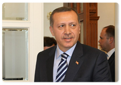 Премьер-министр Турции Р.Эрдоган на встрече с В.В.Путиным|16 мая, 2009|17:09