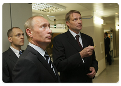 Prime Minister Vladimir Putin at the Nikolai Dukhov Research Institute of Automation|20 may, 2009|11:11