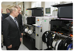 Prime Minister Vladimir Putin at the Nikolai Dukhov Research Institute of Automation|20 may, 2009|11:11