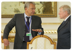 Министр промышленности и торговли РФ Виктор Христенко на встрече с Президентом Республики Казахстан Н.А.Назарбаевым|21 мая, 2009|12:58