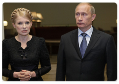 По итогам переговоров Председатель Правительства Российской Федерации В.В.Путин и Премьер-министр Украины Ю.В.Тимошенко дали совместную пресс-конференцию|22 мая, 2009|17:09