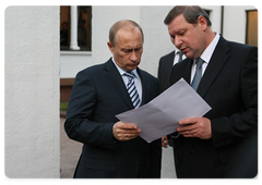 По итогам заседания Совета Министров Союзного государства В.В.Путин и Премьер-министра Белоруссии С.С.Сидорский провели совместную пресс-конференцию|28 мая, 2009|22:30