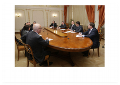 Prime Minister Vladimir Putin met with Italian Senate President Renato Schifani|29 may, 2009|15:59