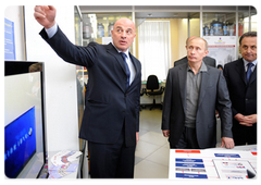 Prime Minister Vladimir Putin visiting Moscow Olympic Reserve School No. 2|7 may, 2009|16:22