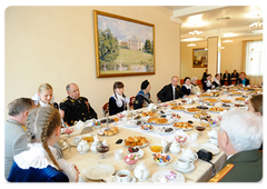 Prime Minister Vladimir Putin meeting with Great Patriotic War veterans|8 may, 2009|12:22