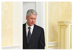 Russian Deputy Prime Minister and Head of the Government Staff Sergei Sobyanin during a Government Presidium meeting|1 june, 2009|15:49