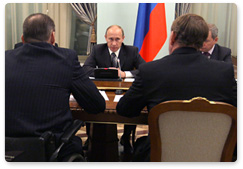 Prime Minister Vladimir Putin met with representatives of national organisations for handicapped people