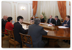 В.В.Путин встретился с Генеральным директором Всемирной организации здравоохранения Маргарет Чен