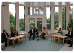 Председатель Правительства Российской Федерации В.В.Путин встретился с Президентом Финляндии Т.Халонен|3 июня, 2009|22:12