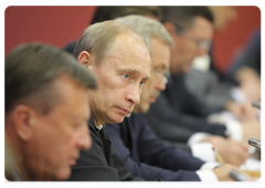 Prime Minister Vladimir Putin conducted a meeting on the development of domestic cattle breeding|5 june, 2009|18:12