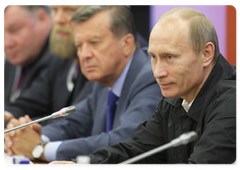 Prime Minister Vladimir Putin conducted a meeting on the development of domestic cattle breeding|5 june, 2009|18:12
