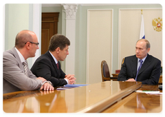 Prime Minister Vladimir Putin chairing the meeting on the progress of work undertaken by Olympstroi|6 june, 2009|16:06