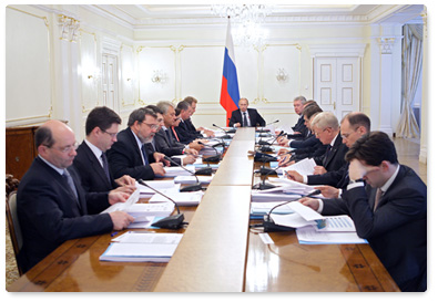 Prime Minister Vladimir Putin chaired a meeting of a Government commission on foreign investment