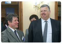 Head of the Federal Customs Service, Andrei Belyaninov at a meeting of the Supreme Body of the Customs Union of Russia, Belarus and Kazakhstan held at the level of the heads of government|9 june, 2009|12:30