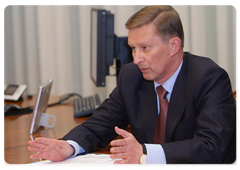 Deputy Prime Minister Sergei Ivanov meeting with  Prime Minister Vladimir Putin|1 july, 2009|16:38