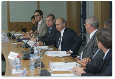 Prime Minister Vladimir Putin chaired a meeting on the banking system