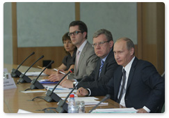 Prime Minister Vladimir Putin chaired a meeting on the banking system