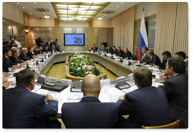 Prime Minister Vladimir Putin conducted a meeting on the state of and measures to develop ferrous metallurgy