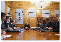 Prime Minister Vladimir Putin held a meeting of the Supervisory Board of Vnesheconombank (VEB)