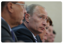 Председатель Правительства Российской Федерации В.В.Путин провел совещание по вопросам сельского хозяйства|3 июля, 2009|17:01