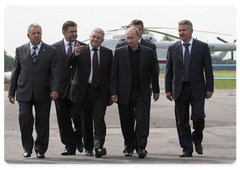 В.В.Путин принял участие в торжественной церемонии начала строительства магистрального газопровода «Сахалин-Хабаровск-Владивосток»|31 июля, 2009|09:45