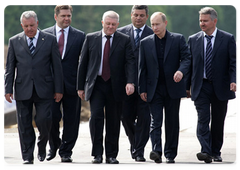 В.В.Путин принял участие в торжественной церемонии начала строительства магистрального газопровода «Сахалин-Хабаровск-Владивосток»|31 июля, 2009|09:46