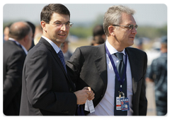 Prime Minister Vladimir Putin opens the 9th International Air Show MAKS-2009|18 august, 2009|16:26