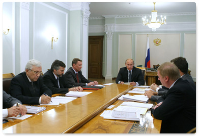 В.В.Путин провел совещание по вопросу «О реализации "Стратегии развития наноиндустрии"»