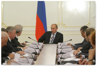 Prime Minister Vladimir Putin chaired a meeting on the preparation of educational establishments for the new academic year