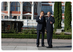 Prime Minister Vladimir Putin meeting with Polish Prime Minister Donald Tusk|1 september, 2009|14:31