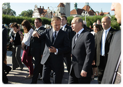 Prime Minister Vladimir Putin meeting with Polish Prime Minister Donald Tusk|1 september, 2009|14:31