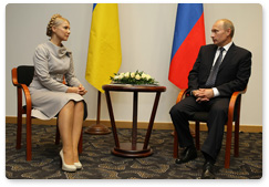 В рамках визита в Польшу В.В.Путин встретился с Премьер-министром Украины Ю.В.Тимошенко